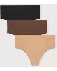 Organic Basics - Smooth Thong 3-Pack - Lyst
