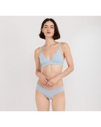 Organic Basics - Flex Triangle Bralette - Lyst