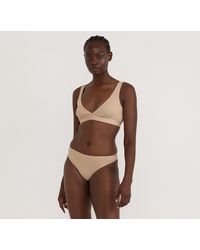 Organic Basics - Core Rib Thong - Lyst