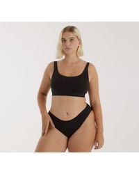 Organic Basics - Core Rib High-Leg Briefs 3-Pack - Lyst