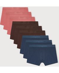 Organic Basics - Premium Trunks 9-Pack Terracotta Rich Midnight - Lyst