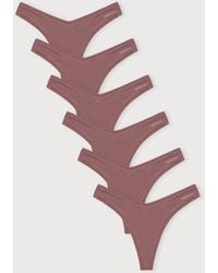 Organic Basics - Flex Thong 6-Pack - Lyst