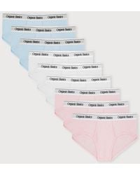 Organic Basics - Easy Briefs 9-Pack - Lyst