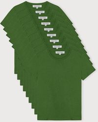 Organic Basics - True Heavy Regular Fit Tee 9-Pack - Lyst