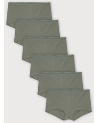 Organic Basics - Core Rib Shorty 6-Pack - Lyst