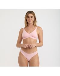 Organic Basics - Bare Plunge Bralette - Lyst