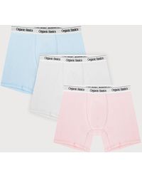Organic Basics - Easy Boxer Briefs 3-Pack Light Soft - Lyst