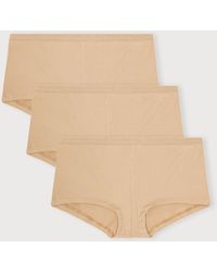 Organic Basics - Core Rib Shorty 3-Pack - Lyst
