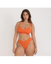 Organic Basics - Core Rib Thong - Lyst