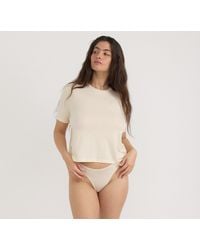 Organic Basics - Soft Touch Veil High-Leg Briefs - Lyst