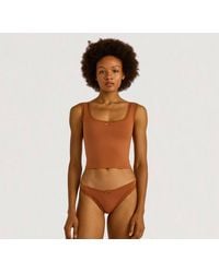 Organic Basics - Flex Lace Tank Top - Lyst