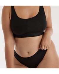 Organic Basics - Core Rib Thong - Lyst