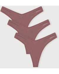 Organic Basics - Flex Thong 3-Pack - Lyst