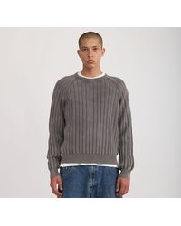 Organic Basics - Soft Knit Rib Raglan Sweater - Lyst