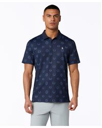 Original Penguin - Victory Crest Golf Polo In Black Iris - Lyst