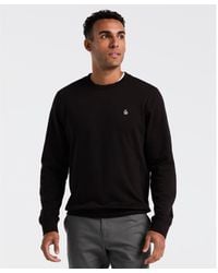 Original Penguin - Sticker Pete Sweatshirt In True Black - Lyst