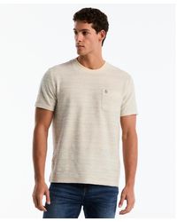 Original Penguin - Space Dyed Slub T-shirt In Birch - Lyst