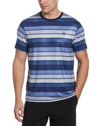 Original Penguin - Performance Resort Stripe Tennis Tee - Lyst