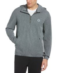 Original Penguin - Quarter Zip Hooded Golf Windshirt - Lyst