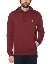 Original Penguin - Sticker Pete Fleece Pullover Hoodie - Lyst
