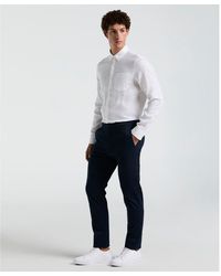 Original Penguin - Slim Fit Chinos In Dark Sapphire - Lyst