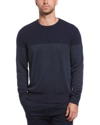 Original Penguin - Wool Blend Knit Jumper - Lyst