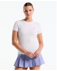 Original Penguin - Women's Performance Tennis T-shirt In Bright White - Lyst