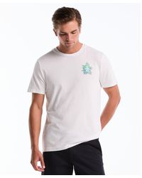 Original Penguin - Breeze Block Graphic T-shirt In Bright White - Lyst