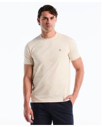 Original Penguin - Sticker Pete Logo T-shirt In Birch - Lyst