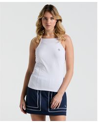 Original Penguin - Women's Tennis Tank Top In Bright White - Lyst