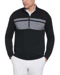 Original Penguin - Color Block 1/4 Zip Golf Sweater - Lyst