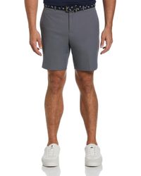 Original Penguin - Flat Front Solid Golf Shorts In Quiet Shade - Lyst