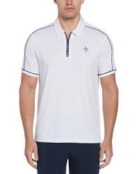 Original Penguin - Piped Performance 1/4 Zip Tennis Polo - Lyst