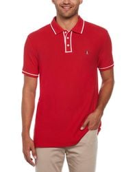 Original Penguin - Organic Cotton Earltm Mesh Polo - Lyst