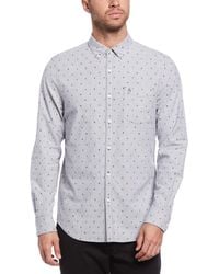 Original Penguin - Ecoverotm Penguin Stripe Oxford Stretch Shirt - Lyst