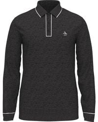 Original Penguin - The Earl Merino Wool Blend Golf Jumper - Lyst