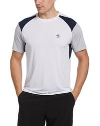 Original Penguin - Performance Color Block Tennis Tee - Lyst