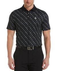 Original Penguin - Swinging Pete Novelty Print Golf Polo Shirt - Lyst