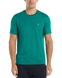 Original Penguin - Sticker Pete Organic Cotton T-shirt In Shady Glade - Lyst