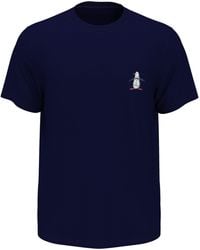 Original Penguin - Be An Original Graphic Golf T-shirt In Black Iris - Lyst