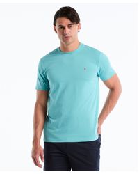 Original Penguin - Sticker Pete Logo T-shirt In Aquarelle - Lyst