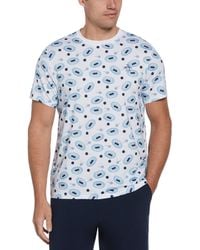 Original Penguin - Tennis Print Crew Neck Tee - Lyst