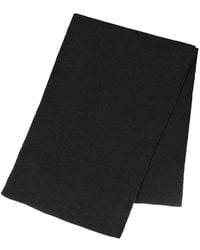 Original Penguin - Henry Flat Knitted Scarf In Black - Lyst
