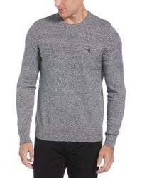 Original Penguin - Marled Crew Neck Jumper - Lyst