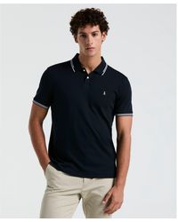 Original Penguin - Icons Tipped Polo Shirt In Dark Sapphire - Lyst