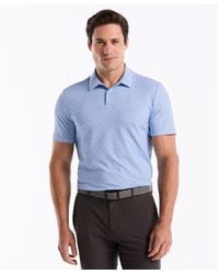 Original Penguin - Birdseye View Golf Polo In Baby Blue Jay - Lyst