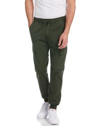 Original Penguin - Tapered Cargo Jogger In Military Green - Lyst