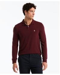 Original Penguin - Pique Long Sleeve Polo In Port Royale - Lyst