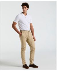 Original Penguin - Slim Fit Chinos In Travertine - Lyst