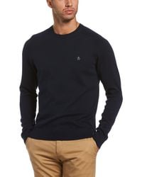 Original Penguin - Raglan Crew Neck Sweater - Lyst